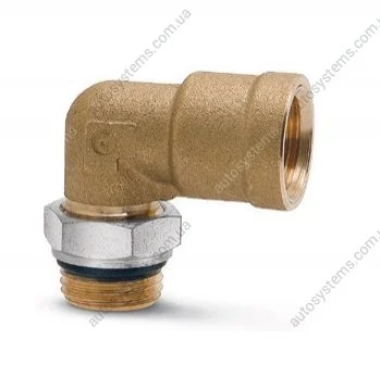 Фітинг кутовий M16X1.5MM різьба зовнішня M16X1.5MM різьба внутрішня CAMOZZI-TRUCK D2022 16x16 (фото 1)