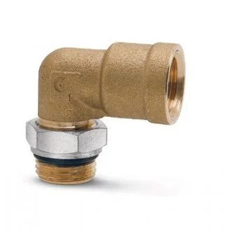 Фітинг кутовий M22X1.5MM різьба зовнішня M16X1.5MM різьба внутрішня CAMOZZI-TRUCK D2022 16x22