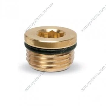 Фітинг заглушка під шестигранник M16X1.5MM різьба зовнішня CAMOZZI-TRUCK D2612 16 (фото 1)