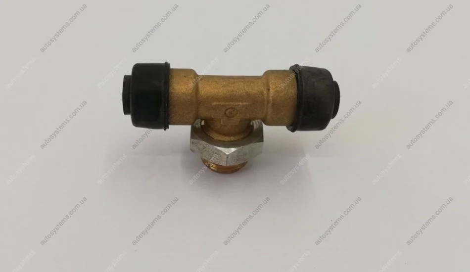 Фітинг трійник D10MM D10MM аварійне M16X1.5MM різьба зовнішня CAMOZZI-TRUCK D6412 10M16x1.5 (фото 1)