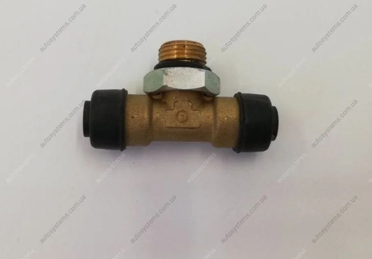 Фітинг трійник D10MM D10MM аварійне M16X1.5MM різьба зовнішня з боку CAMOZZI-TRUCK D6422 10M16x1.5 (фото 1)