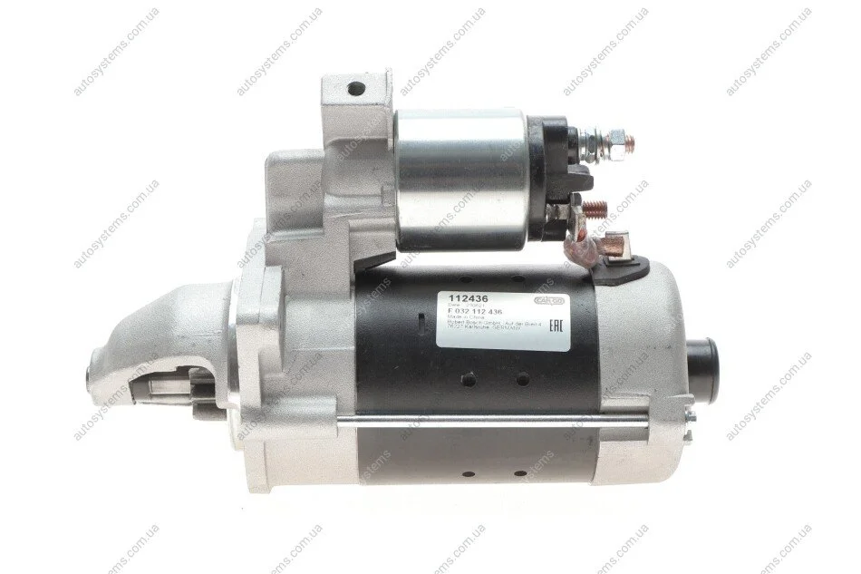 Стартер Citroen Jumper/Fiat Ducato/Peugeot Boxer 2.8HDi 97- (2.3kw) (z=9) = 112436 CARGO F 032 112 436 (фото 1)