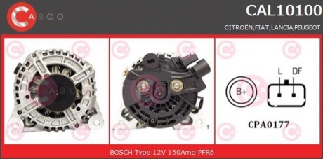 Генератор CASCO CAL10100AS