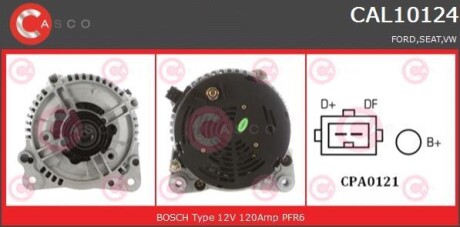 Генератор CASCO CAL10124AS