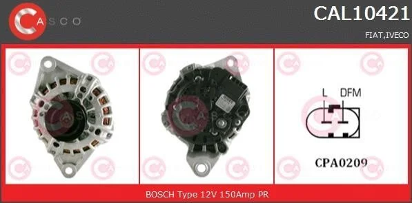 Генератор CASCO CAL10421AS (фото 1)