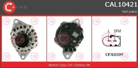 Генератор CASCO CAL10421AS