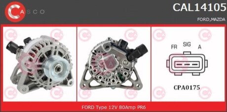 Генератор CASCO CAL14105AS