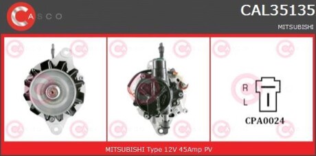 Генератор CASCO CAL35135AS