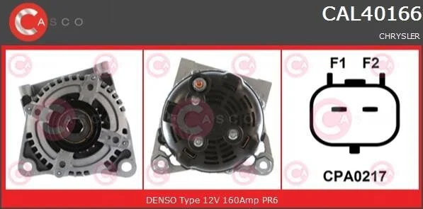 Генератор CASCO CAL40166AS (фото 1)