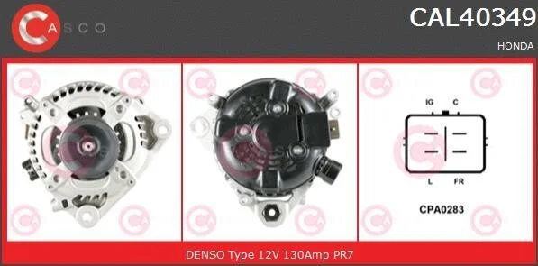 Генератор CASCO CAL40349AS (фото 1)