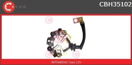 Крепеж щеток угольных стартера CASCO CBH35102AS