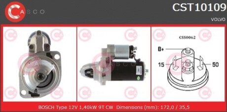 Стартер CASCO CST10109AS