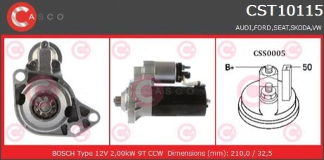 Стартер CASCO CST10115AS