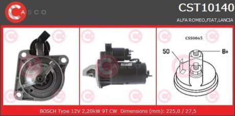 Стартер CASCO CST10140AS