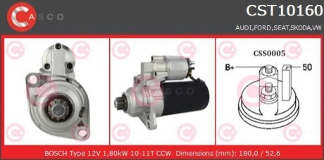 Стартер CASCO CST10160AS