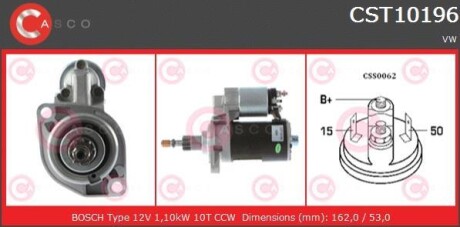 Стартер CASCO CST10196AS