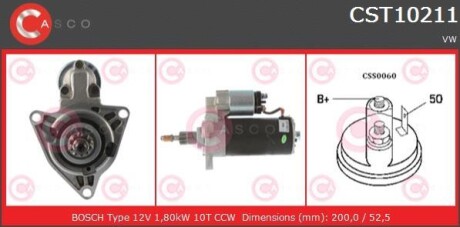 Стартер CASCO CST10211AS