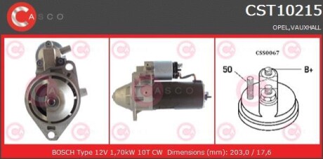 Стартер CASCO CST10215AS