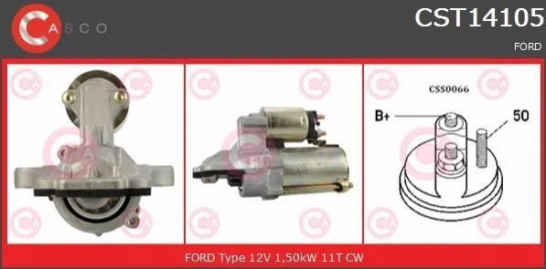 Стартер CASCO CST14105GS (фото 1)