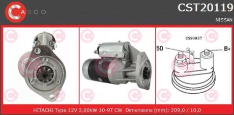 Стартер CASCO CST20119AS