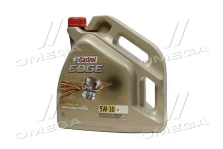 Олива моторна Egde 5W-30 LL, 4л. CASTROL 15668E
