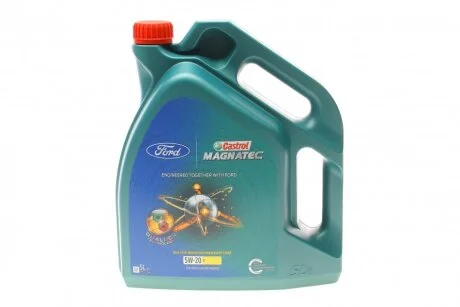 Олива моторна Castrol Ford Magnatec Professional E 5W-20, 5л. CASTROL 15D63E