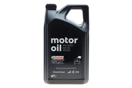 Олива 5W30 GTX RN-SPEC RN 720 (5L) (RN0720) CASTROL 7711943687