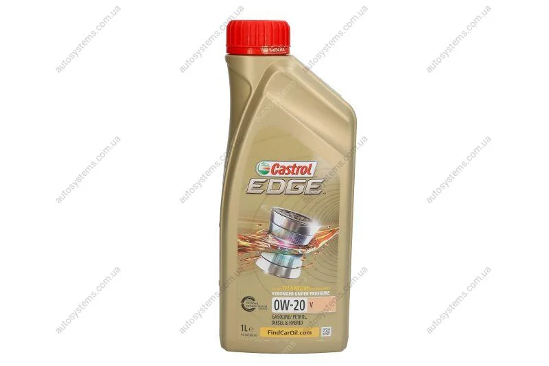 Олива для двигуна CASTROL EDGE 0W20 V 1L (фото 1)