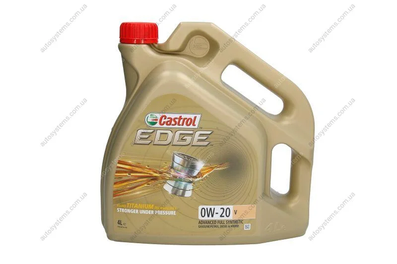 Олива для двигуна CASTROL EDGE 0W20 V 4L (фото 1)