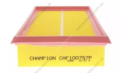 Воздушный фильтр CHAMPION CAF100757P (фото 1)