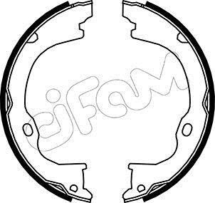 Колодки тормозные стояночного тормоза CIFAM 153-363