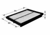 Воздушный фильтр CLEAN FILTERS MA3221 (фото 1)