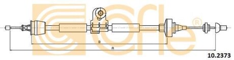 Трос сцепления COFLE 10.2373