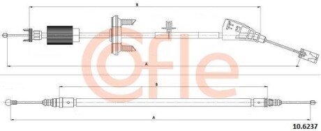 Трос COFLE 10.6237