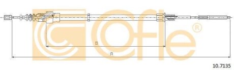 Трос ручника COFLE 10.7135 (фото 1)