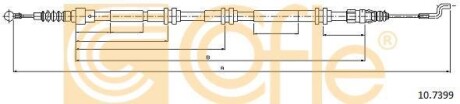 Трос ручника COFLE 10.7399