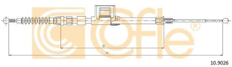 Трос ручника COFLE 10.9026