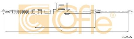 Трос ручника COFLE 10.9027 (фото 1)