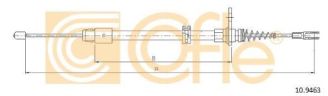 Трос ручника COFLE 10.9463