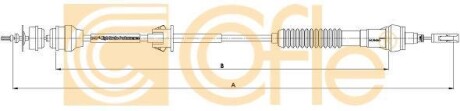 Трос сцепления COFLE 11.2283