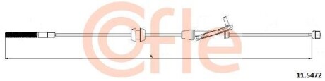 Трос ручника COFLE 115472