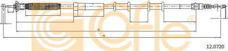 Трос ручника, правый COFLE 12.0720