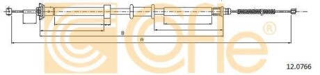 Трос ручника, правый COFLE 12.0766