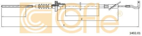 Трос сцепления COFLE 1402.01