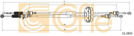 Привод механизма переключения передач COFLE 15.2893