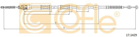 Трос ручника, левый COFLE 17.1429