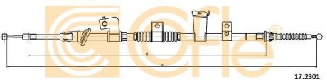 Трос ручника, правый COFLE 17.2301