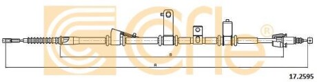 Трос ручника, левый COFLE 172595