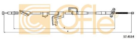 Трос ручника COFLE 17.4114