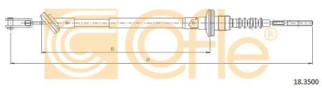 Трос сцепления COFLE 18.3500